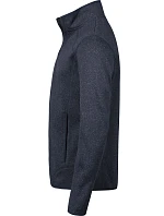 TJ Pánská melanžová pletená fleecová bunda 18. navy melange model 22499148 - Tee Jays