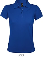 SOL'S Prime Women Dámske piqué polo z hrubej bavlny 25.0573 kráľovská modrá