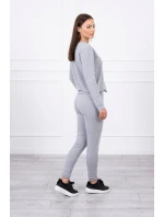 Šedá tepláková souprava Šedá tepláková souprava