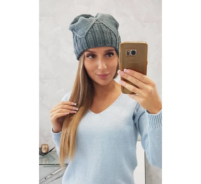 Dámska čiapka Liliana K375 tmavo šedá Dámska čiapka Liliana K375 tmavo šedá
