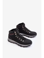 Męskie Buty Trekkingowe Big Star KK174215 Czarne