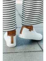 Dámské Tenisky SlipOn Big Star model 21693204 Bílé - Big Star Shoes Dámské Tenisky SlipOn Big Star model 21693204 Bílé - Big Star Shoes