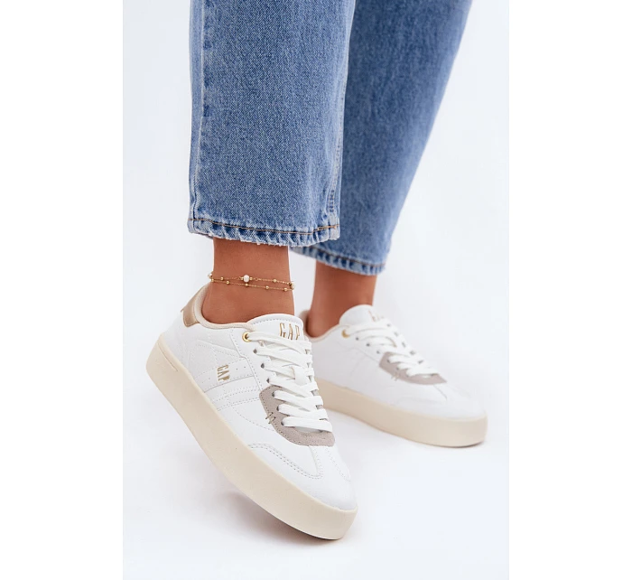 Dámské tenisky GAP BOUDLER GPW6142300070 Bílé Dámské tenisky GAP BOUDLER GPW6142300070 Bílé