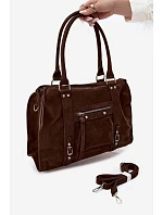 Velká taška z imitace semiše model 22220949 - Flora&Co Velká taška z imitace semiše model 22220949 - Flora&Co