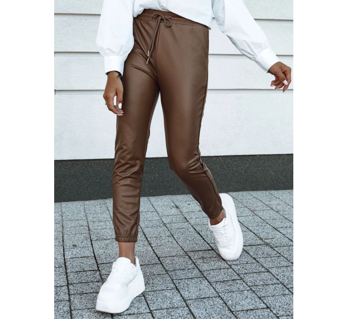 Dámské voskované kalhoty camel Dstreet model 21980111 - FashionStreet