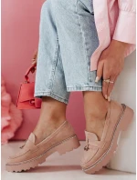 Dámské mokasíny pink Dstreet model 21983179 - FashionStreet