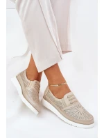 Dámské Polobotky Nazouvací S Zlaté model 21689110 - EVENTO