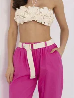 Kalhoty DHJ SP model 20969354 fuchsiová - FPrice