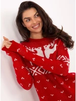 Jumper MI SW 19128.34 červený Jumper MI SW 19128.34 červený