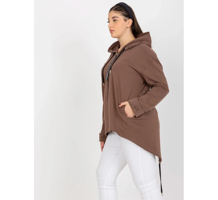 Mikina RV BL 8266.34P hnedá Mikina RV BL 8266.34P hnedá