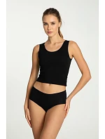 Dámske bavlnené nohavičky Mood Maxi Black - Julimex