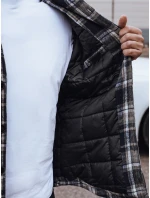 Pánská bunda s kapucí tmavě modrá Dstreet model 21982344 - FashionStreet