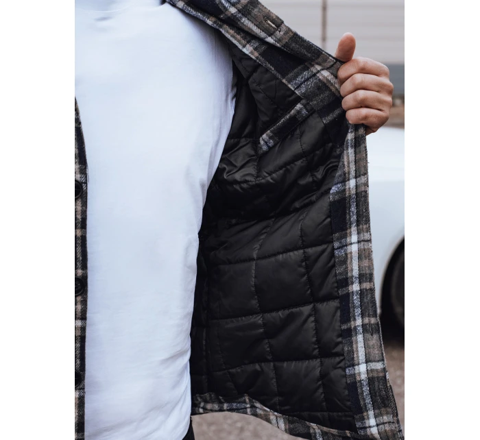 Pánská bunda s kapucí tmavě modrá Dstreet model 21982344 - FashionStreet