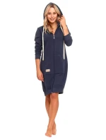 Dámsky župan 9756 modrý - Doctornap