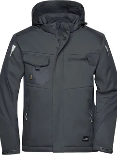 JN Pracovní zimní softshellová bunda Strong 02.0 black/black model 22491193 - Daiber