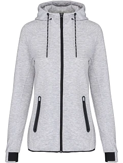 Kariban ProAct PA 359 Dámska tréningová bunda 20.P359 ash heather