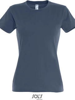 SOL'S Imperial Women Dámské tričko z těžké bavlny model 22520882 denim