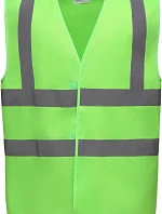 Bezpečnostná vesta Yoko HVW 100 Hi-Vis 79.W100, limetková