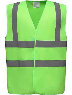 Bezpečnostná vesta Yoko HVW 100 Hi-Vis 79.W100, limetková