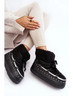 Dámské zateplené zimní sněhule černé model 21637510 - Boto