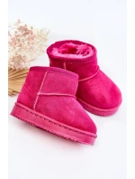 Dziecięce Ocieplane Botki Śniegowce Fuksja Gooby Dziecięce Ocieplane Botki Śniegowce Fuksja Gooby