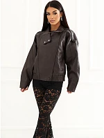 Kurtka IR KR model 22554278 ciemny brązowy - FPrice Kurtka IR KR model 22554278 ciemny brązowy - FPrice