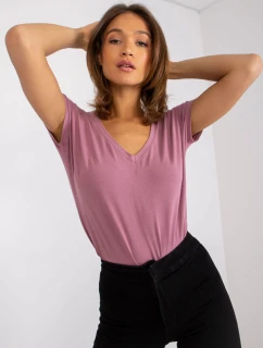 Tričko RV TS 4832.19P tmavoružové