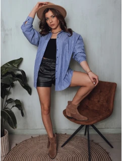 Dámské oversize tričko modré Dstreet model 21972228 - FashionStreet