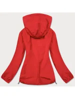 Letní červená dámská bunda s podšívkou model 17144698 - J.STYLE Letní červená dámská bunda s podšívkou model 17144698 - J.STYLE