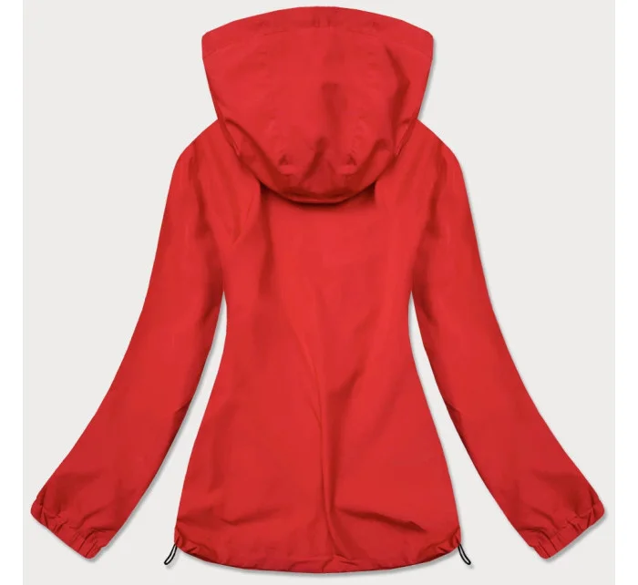 Letní červená dámská bunda s podšívkou model 17144698 - J.STYLE Letní červená dámská bunda s podšívkou model 17144698 - J.STYLE
