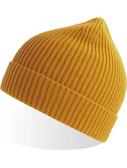 Atlantis Headwear Andy Pletená čiapka „Andy“ 33.0100 horčicová Atlantis Headwear Andy Pletená čiapka „Andy“ 33.0100 horčicová