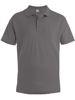Promodoro 4001 Pánske polo tričko z piké „Superior“ 40.4001 oceľovo šedé