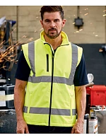 HV 006 HiVis softshellová vesta hi vis model 22501509 - Yoko HV 006 HiVis softshellová vesta hi vis model 22501509 - Yoko