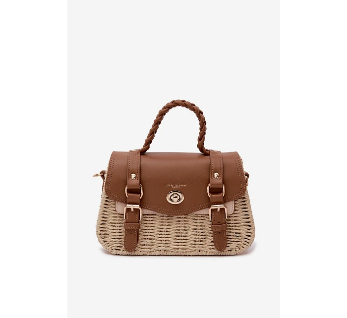 Malá Béžovo-Hnědá Taška S Pletem Marline