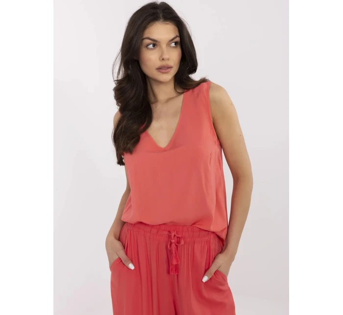 Bluzka model 21057925 koralowy - FPrice