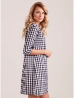 Šaty EN SK 4335.08 čierna a biela Šaty EN SK 4335.08 čierna a biela