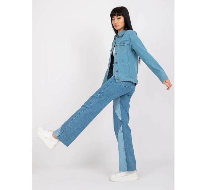 Dámska bunda RO KR CKT svetlo modrá