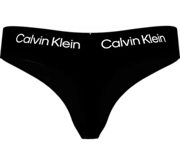 Plavky Dámské bikiny THONG KW0KW02352BEH - Calvin Klein