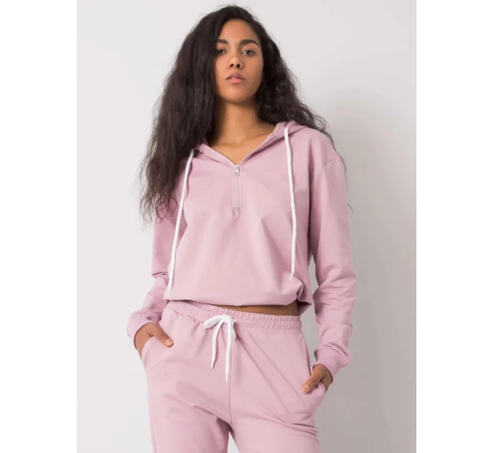 Dámska mikina D10043O02713A Lila light purple - Sublevel