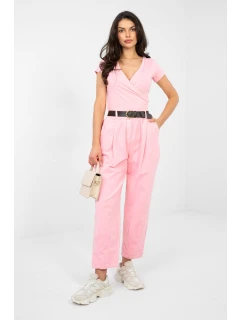 Šnúrové nohavice model 224383 Taliansko Moda