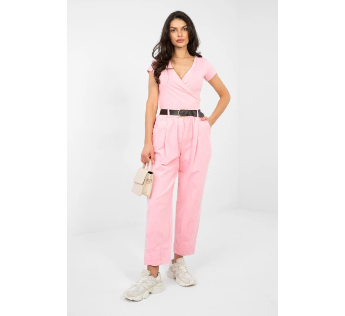 Šnúrové nohavice model 224383 Taliansko Moda