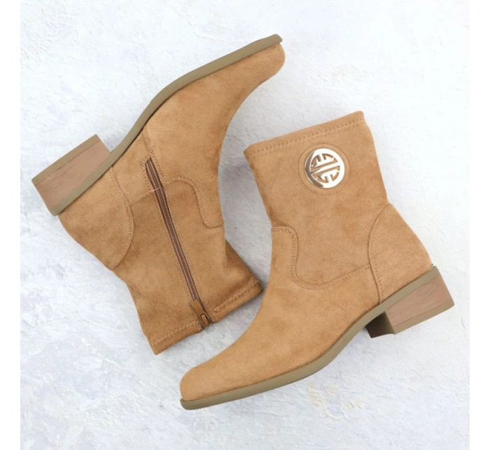 Semišové čižmy Jezzi W 198-28 JEZ432C