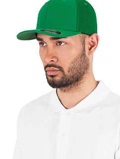6 panelová síťovaná kšiltovka green model 22537126 - Flexfit