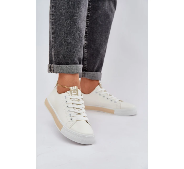 Dámské klasické zlaté tenisky model 21684893 - Boto