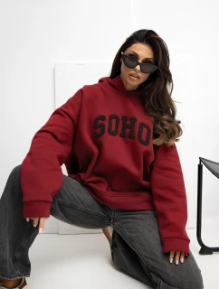 Mikina RV BL A1043.17 bordová