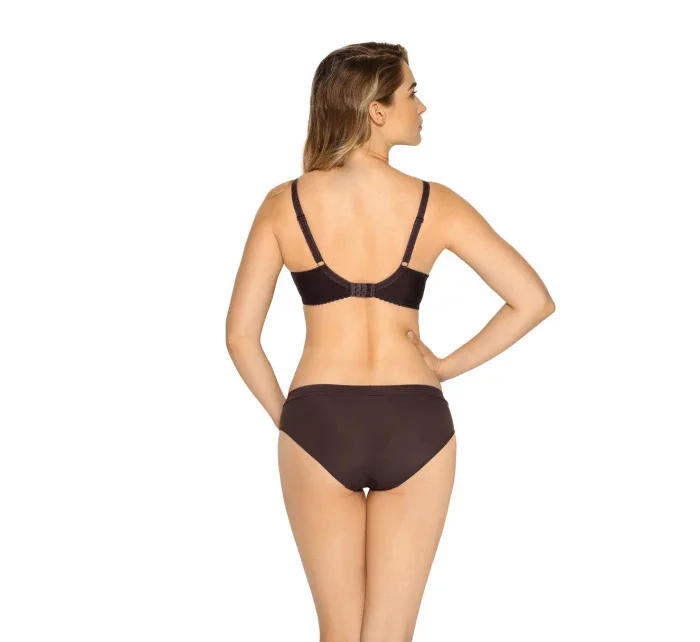 Silvia podprsenka Silvia BS0 979 Bordeaux s čiernou - Gaia Silvia podprsenka Silvia BS0 979 Bordeaux s čiernou - Gaia