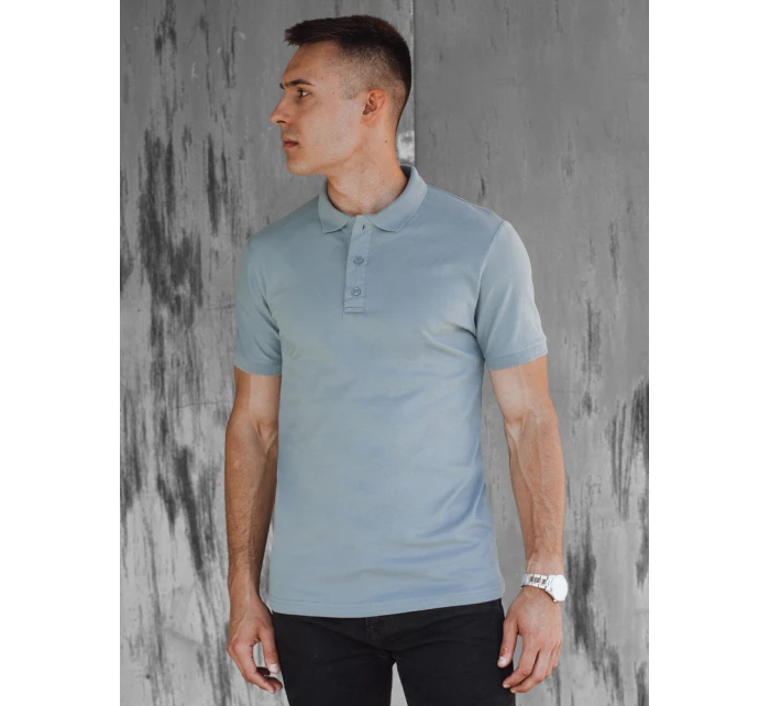 Pánské modré polo tričko Dstreet model 21977461 - FashionStreet Pánské modré polo tričko Dstreet model 21977461 - FashionStreet