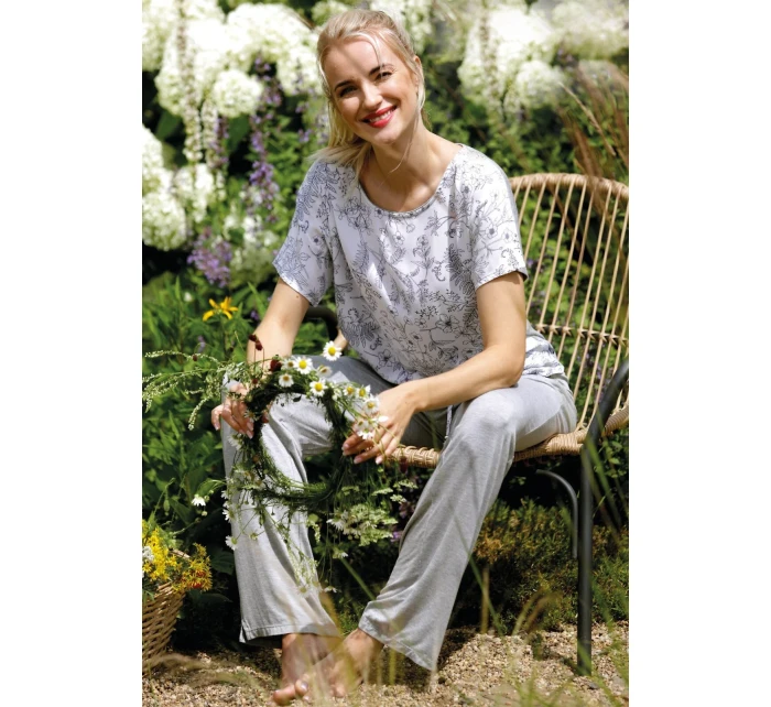 Pyžamo LNS model 21044528 B25 Viskóza kr/r SXL - Key