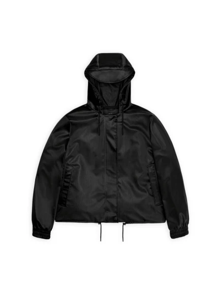 Rains dámska bunda do dažďa STRING W JACKET W3 18040 84 BLACK GRAIN