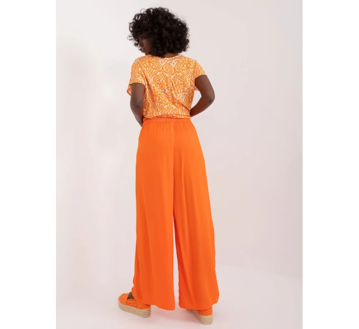 Nohavice D73761M62237D oranžová Nohavice D73761M62237D oranžová